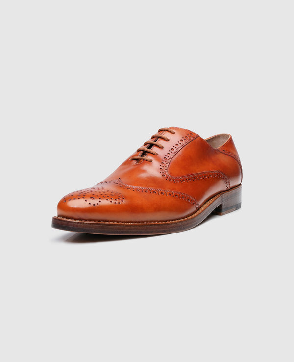 Milano Full-Brogue TC - Cognac