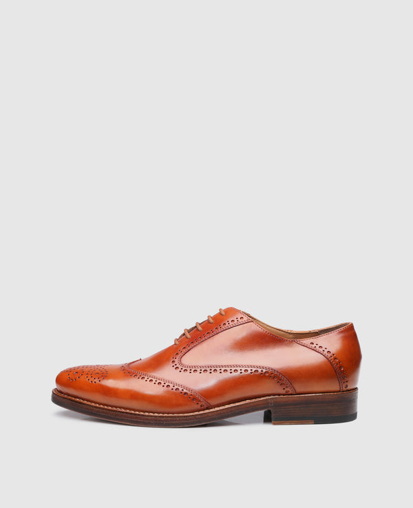 Milano Full-Brogue TC - Cognac