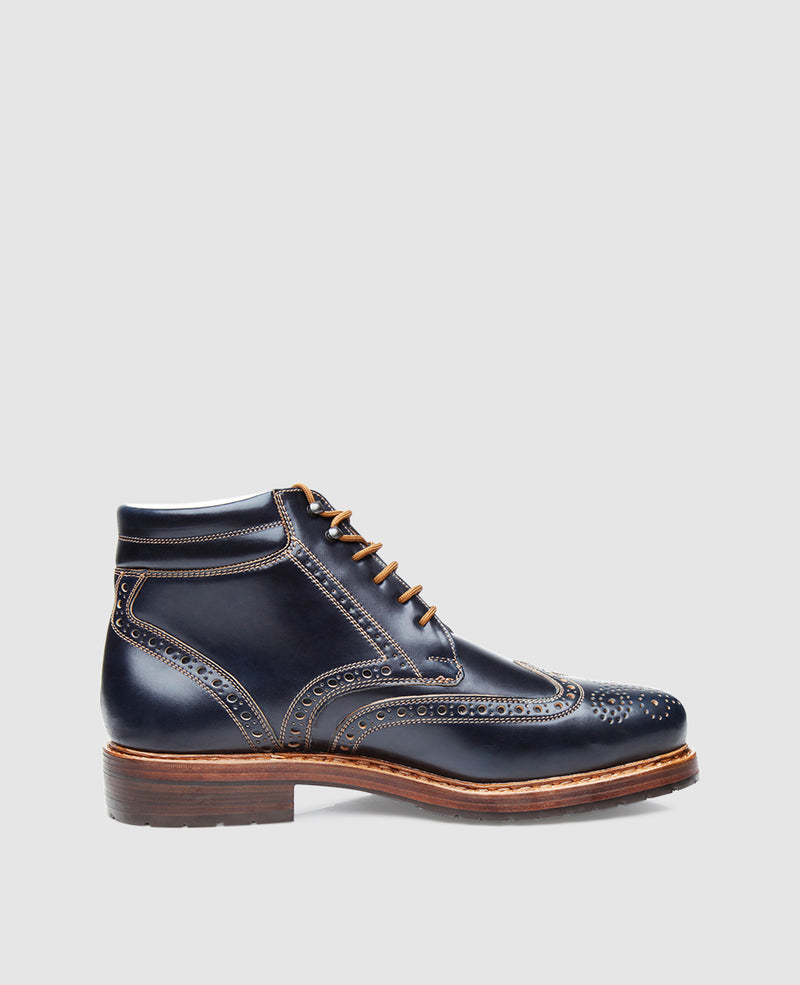 Buda Full-Brogue C - Navy