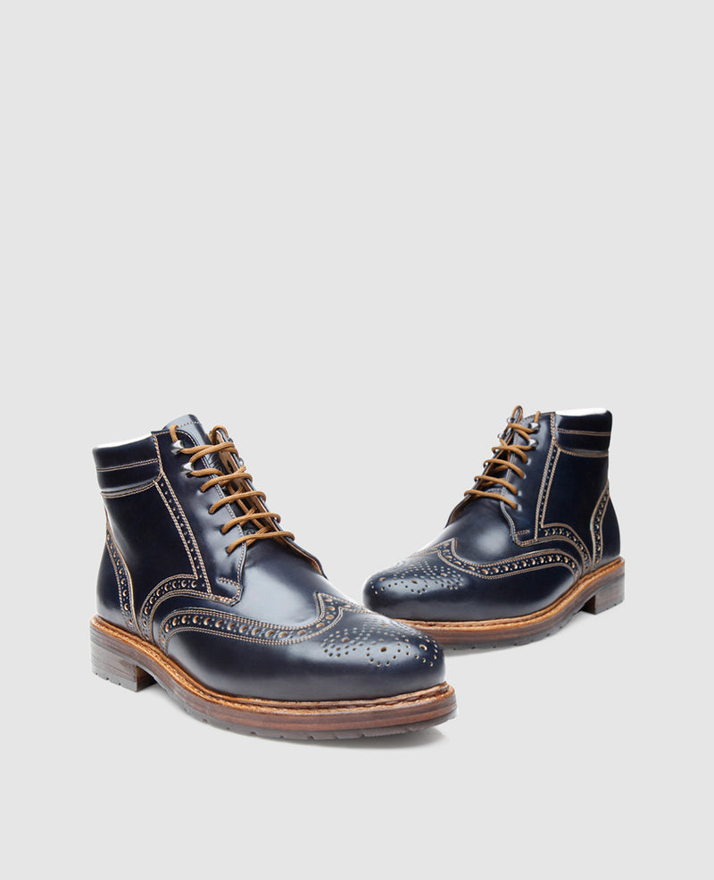 Buda Full-Brogue C - Navy