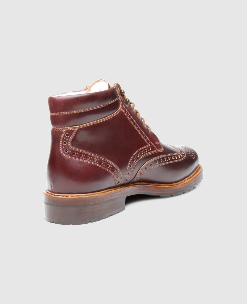 Buda Full-Brogue C - Oxblood