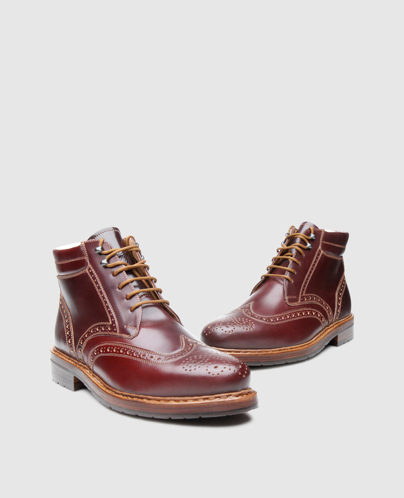 Buda Full-Brogue C - Oxblood