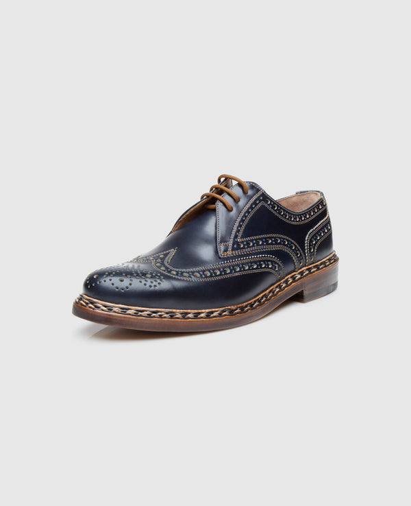 Buda Full-Brogue C - Navy