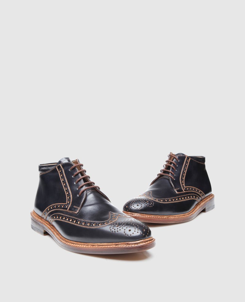 Luzern Full-Brogue C - Schwarz