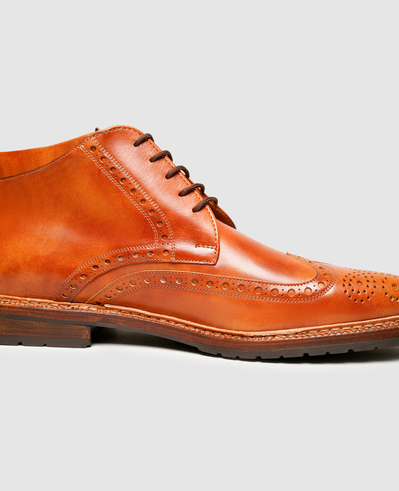 Genf H Full-Brogue TC - Cognac