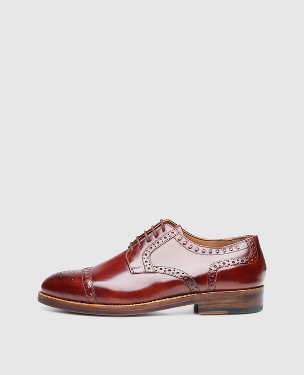 London Half-Brogue TC - Whiskey