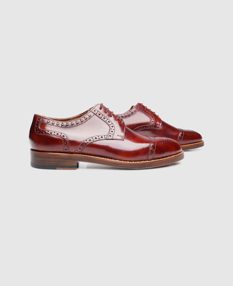 London Half-Brogue TC - Whiskey