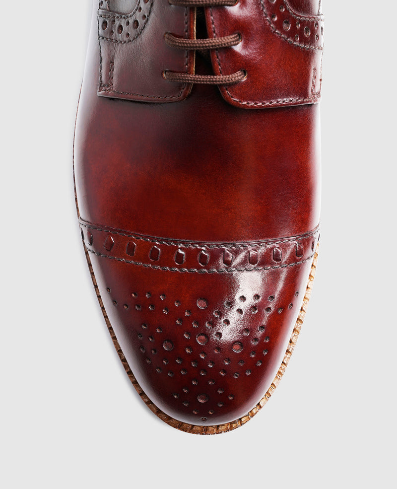 London Half-Brogue TC - Whiskey