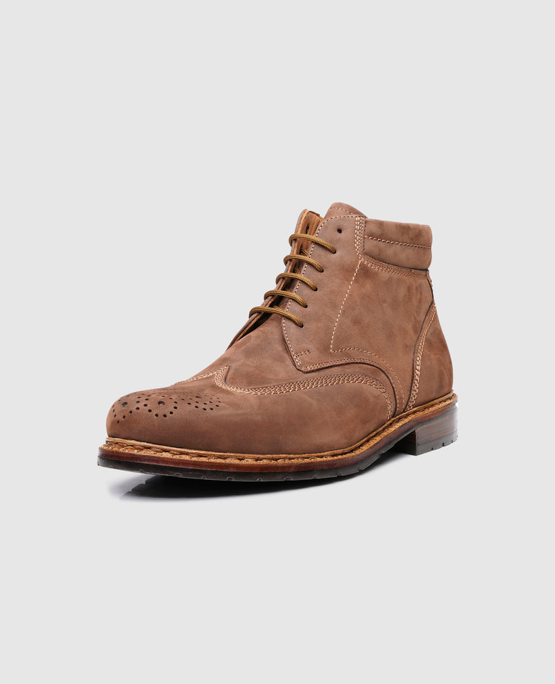 Janosh K Full-Brogue M - Coffee