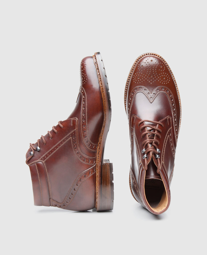 Janosh K Full-Brogue AC - Dunkelbraun