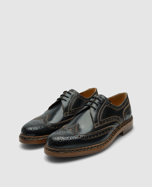 Buda Full-Brogue C - Schwarz